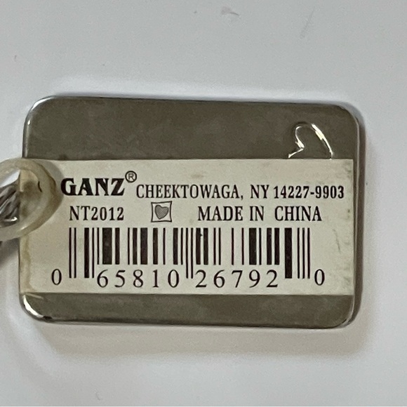 GANZ Kids Name Tag Charm ID Backpack Pull "ALEXANDRA" - Picture 3 of 3